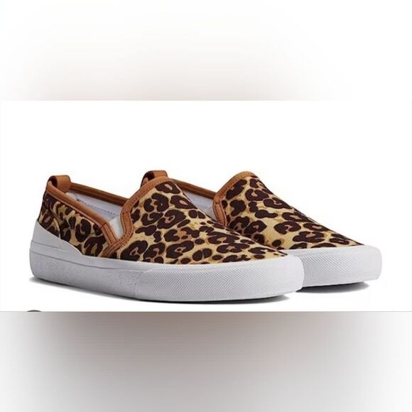 Official Program, Womens Slip On Cheetah Print Sneakers, NIB-Size 7 - Picture 1 of 8
